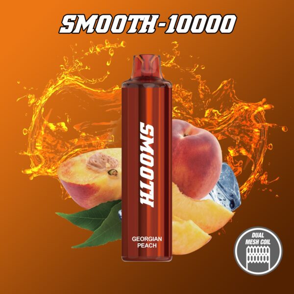 Smooth 10000 Georgian Peach Vape