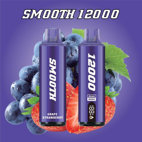 Smooth 12000 Grape Strawberry Vape