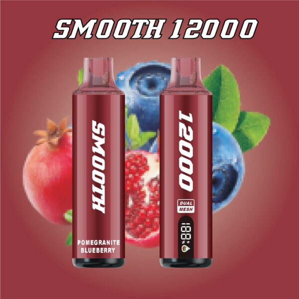 Smooth 12000 Pomegranate Blueberry Vape