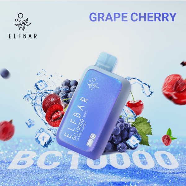 ElfBar Bc10000 Grape Cherry Disposable Vape