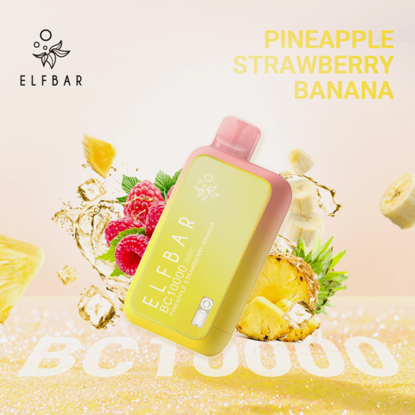 ElfBar Bc10000 Pineapple Strawberry Banana Disposable Vape