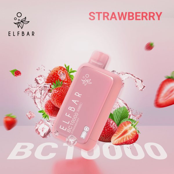 ElfBar Bc10000 Strawberry Disposable Vape