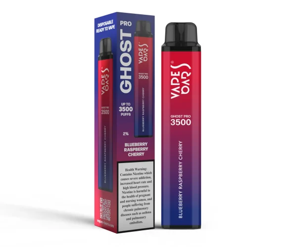 Ghost Pro Blueberry Raspberry Cherry 3500 Puffs Vape