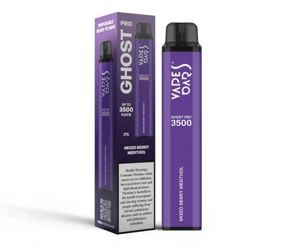 Ghost Pro Mixed Berry Menthol 3500 Puffs Vape